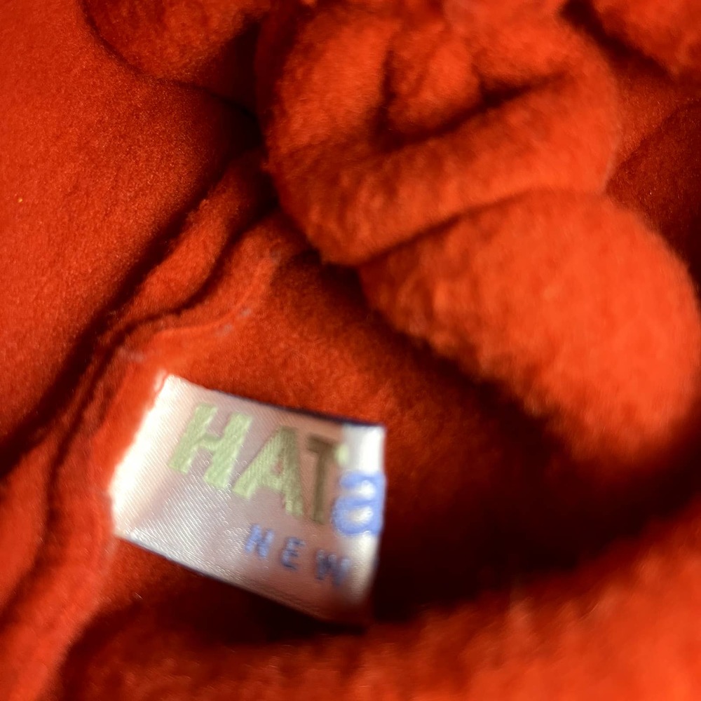 Hat Attack Orange Polyester Beanie - image 4